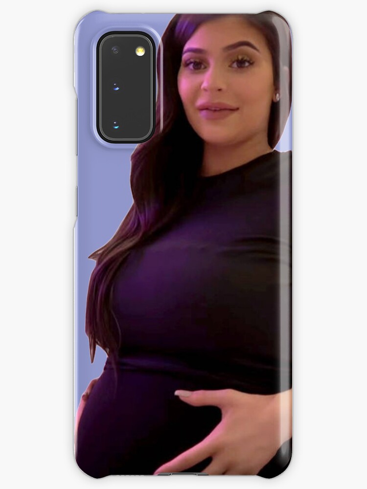 kylie pregnant next thing i knew i was pregnant meme sticker Samsung  Galaxy Phone Case