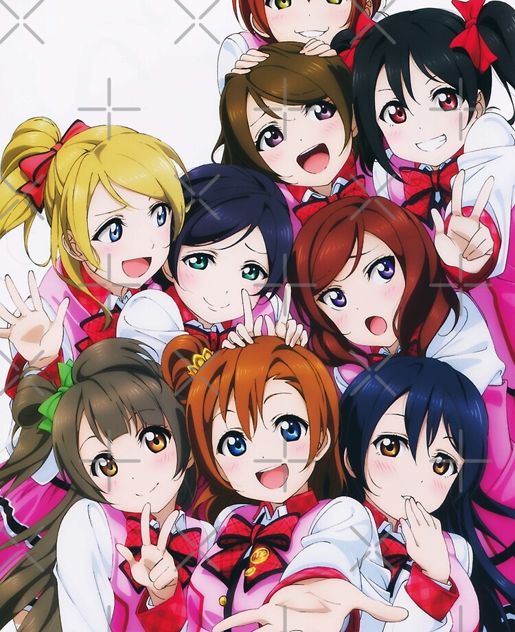 Love Live School Idol Festival M S Group Poster Ipad Case Skin For Sale By Sandyloam333 Redbubble