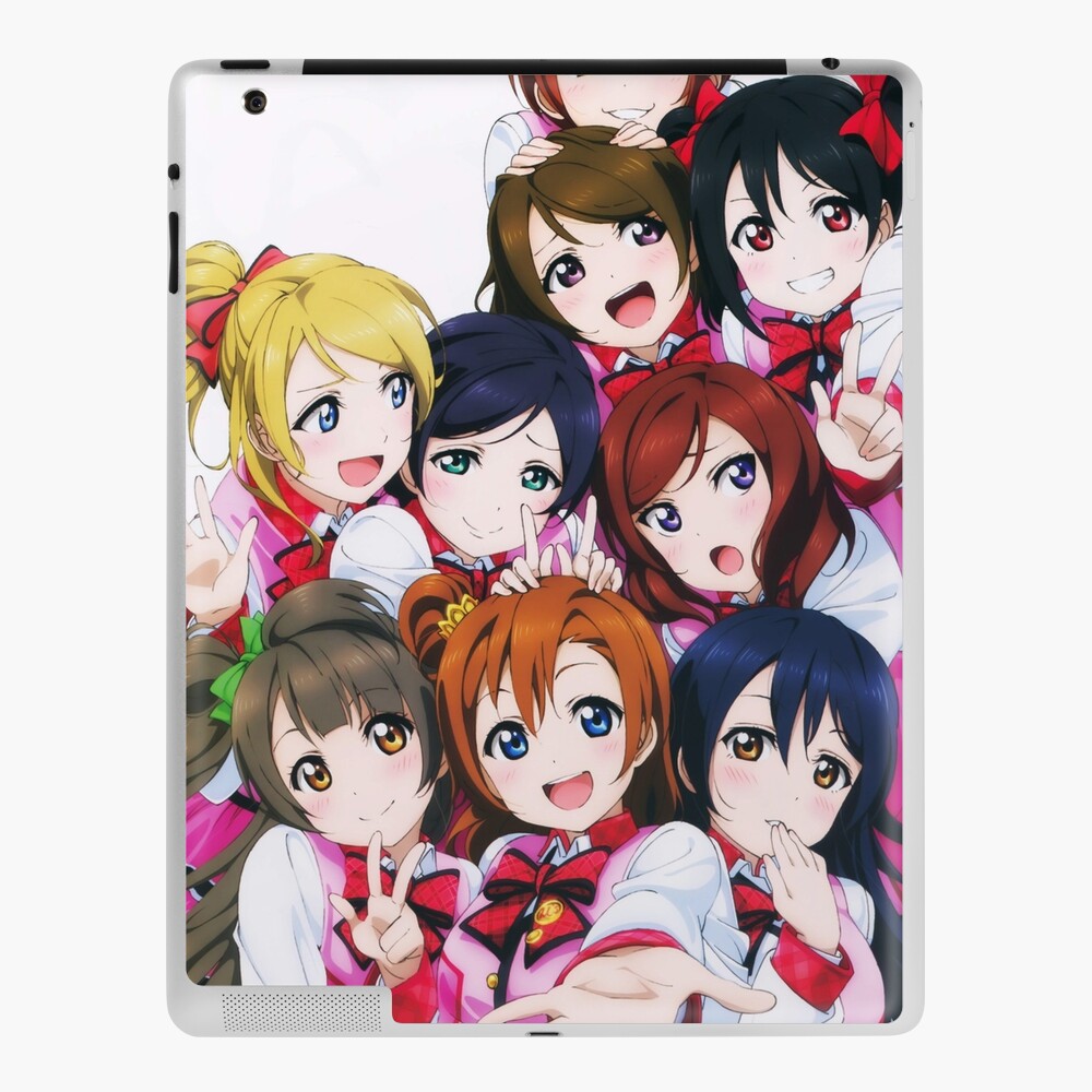 Love Live School Idol Festival M S Group Poster Ipad Case Skin For Sale By Sandyloam333 Redbubble