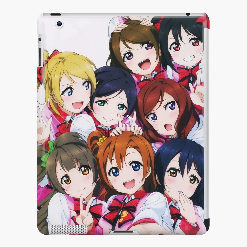 Love Live School Idol Festival M S Group Poster Ipad Case Skin For Sale By Sandyloam333 Redbubble