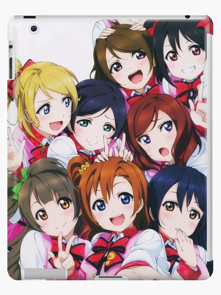 Love Live School Idol Festival M S Group Poster Ipad Case Skin For Sale By Sandyloam333 Redbubble