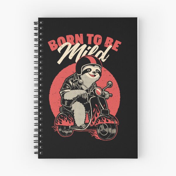 Artikelvorschau, Radical Sloth Biker - Adrenalin Sarkastisches Geschenk entworfen und verkauft von Studio Mootant.