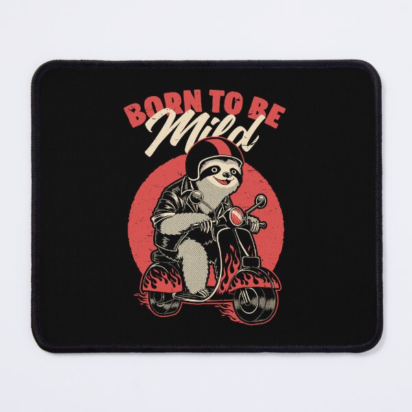 Artikelvorschau, Radical Sloth Biker - Adrenalin Sarkastisches Geschenk entworfen und verkauft von Studio Mootant.