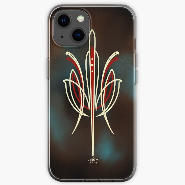 Patina pinstripe iPhone Soft Case