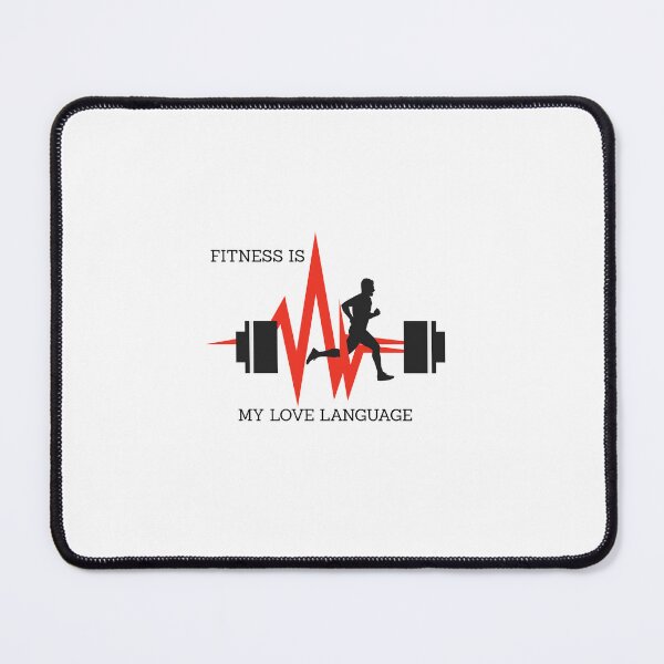 Item preview, Fitness is my love language designed and sold by FabulousArchie.