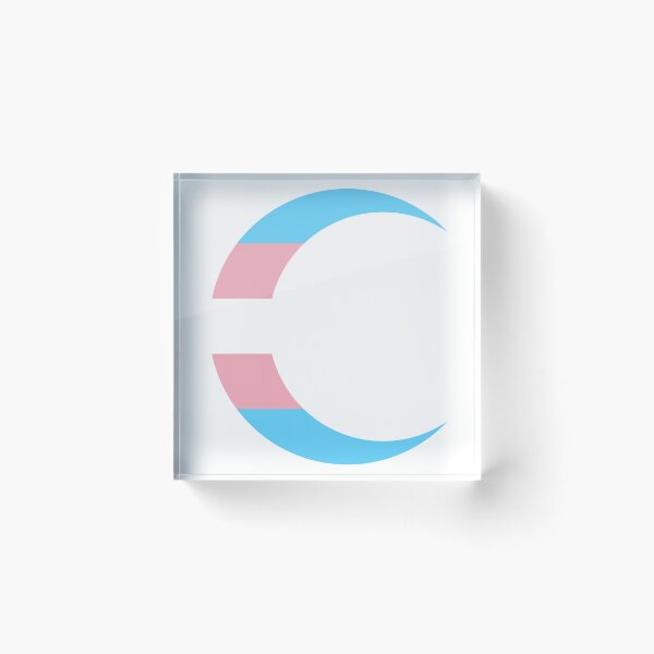 Item preview, Crescent Moon | Trans Pride designed and sold by dickensign.