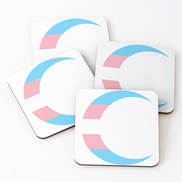 Item preview, Crescent Moon | Trans Pride designed and sold by dickensign.