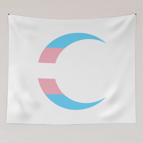 Item preview, Crescent Moon | Trans Pride designed and sold by dickensign.