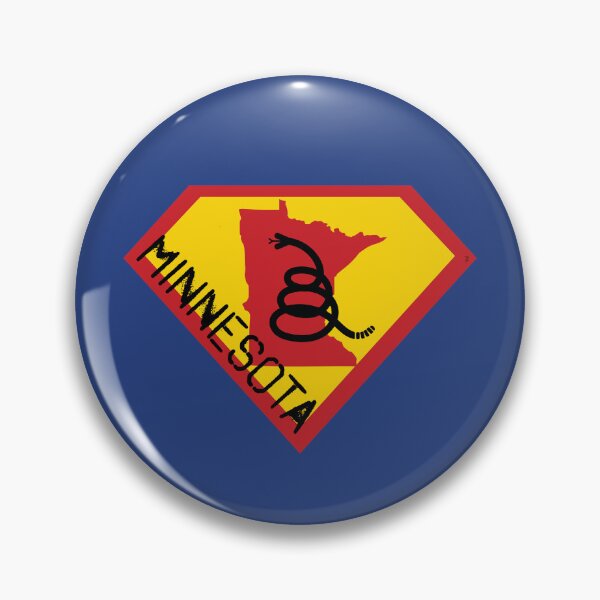 Item preview, MINNESOTAN SHIELD - Freedom Is The Superpower - Modern Gadsden Snake Flag - Dont Tread On Me SUPERHERO MINNESOTA spellout design designed and sold by pelagio.