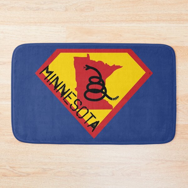 Item preview, MINNESOTAN SHIELD - Freedom Is The Superpower - Modern Gadsden Snake Flag - Dont Tread On Me SUPERHERO MINNESOTA spellout design designed and sold by pelagio.