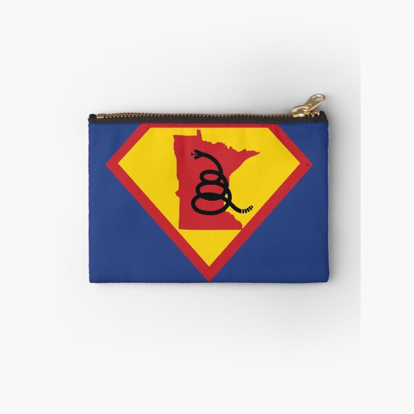 Item preview, MINNESOTAN  SHIELD - Freedom Is The Superpower - Modern Gadsden Snake Flag - Dont Tread On Me SUPERHERO MINNESOTA   design designed and sold by pelagio.