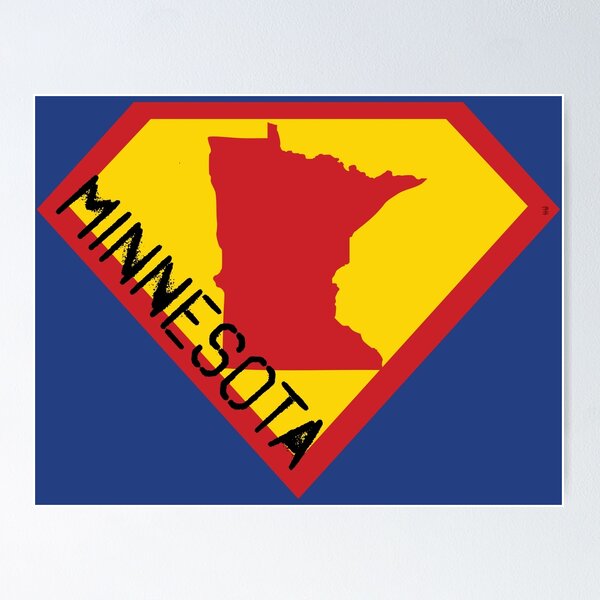 Item preview, MINNESOTAN SHIELD  - Freedom Is The Superpower - SUPERHERO MINNESOTA    spellout design designed and sold by pelagio.