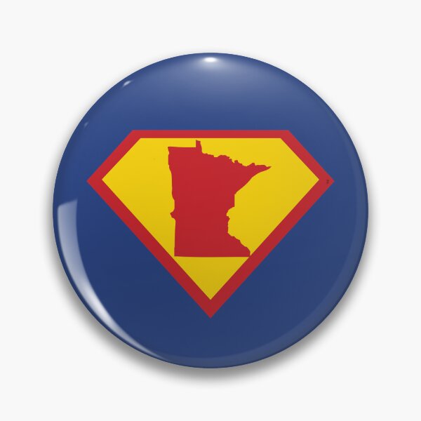 Item preview, MINNESOTAN SHIELD - Freedom Is The Superpower -   SUPERHERO MINNESOTA  design designed and sold by pelagio.
