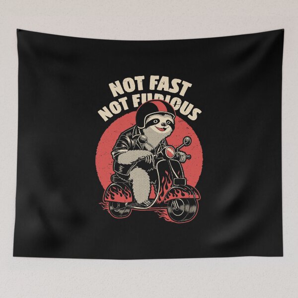 Item preview, Radical Sloth Not Furious - Action Movie Gift designed and sold by Studio Mootant.