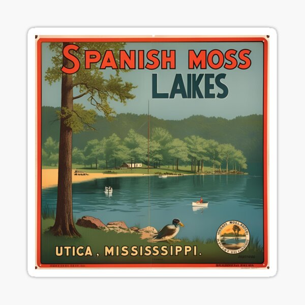 Item preview, Spanish Moss Lakes, Utica, MS designed and sold by Rue Market.