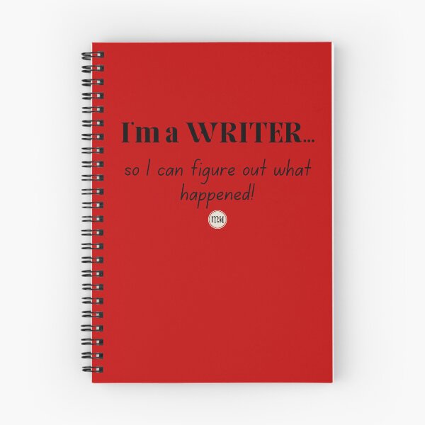 Item preview, I'm a Writer so I can figure out what happened! - Dark designed and sold by Writerly Musings.