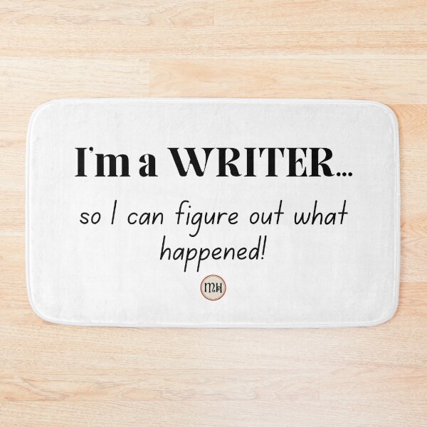 Item preview, I'm a Writer so I can figure out what happened! - Dark designed and sold by Writerly Musings.