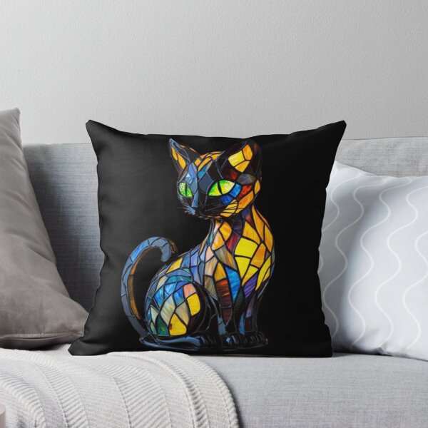 Artikelvorschau, Mosaikkatze entworfen und verkauft von AJBiloxi.