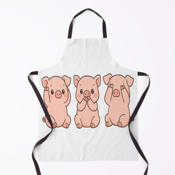 Item preview, SEE NO HEAR NO SPEAK NO EVIL THREE PIGS designed and sold by JamesDunican.