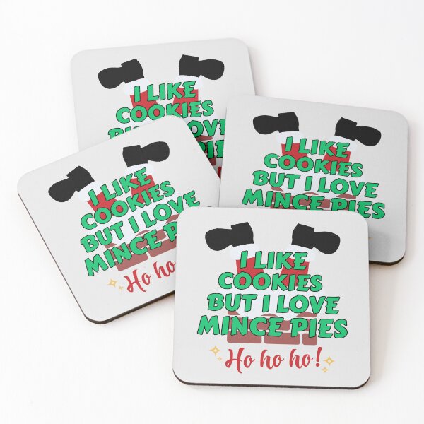 Item preview, I Like Cookies but I Love Mince Pies says Santa. designed and sold by MPC-Mince-Pies.