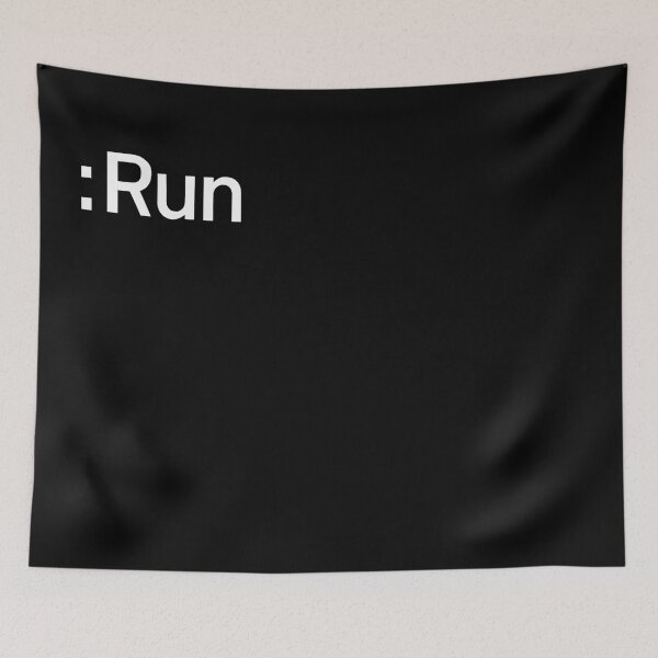 Item preview, :Run (the old computer command) designed and sold by Promptwear.0.