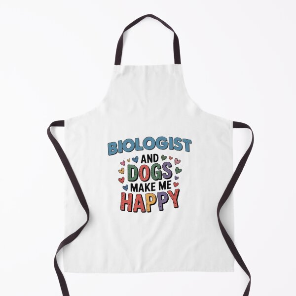 Item preview, Biologist And Dogs Make Me Happy - Funny Biologist Dogs Lover designed and sold by Oussinc.