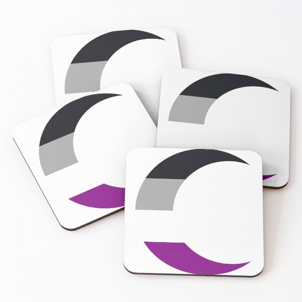 Item preview, Crescent Moon | Asexual Pride designed and sold by dickensign.
