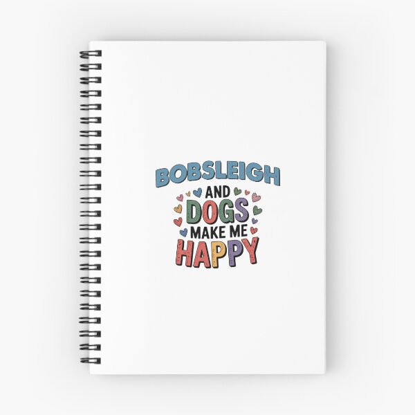 Item preview, Bobsleigh And Dogs Make Me Happy - Funny Bobsleigh Dogs Lover designed and sold by Oussinc.