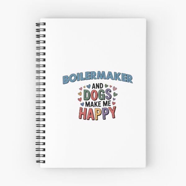 Item preview, Boilermaker And Dogs Make Me Happy - Funny Boilermaker Dogs Lover designed and sold by Oussinc.