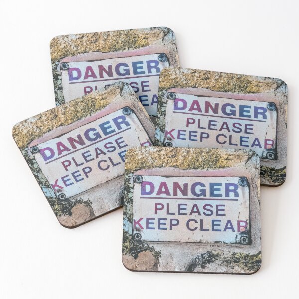 Item preview, Echoes of Caution on a Weathered Wall - dePace' designed and sold by mrpropcake.