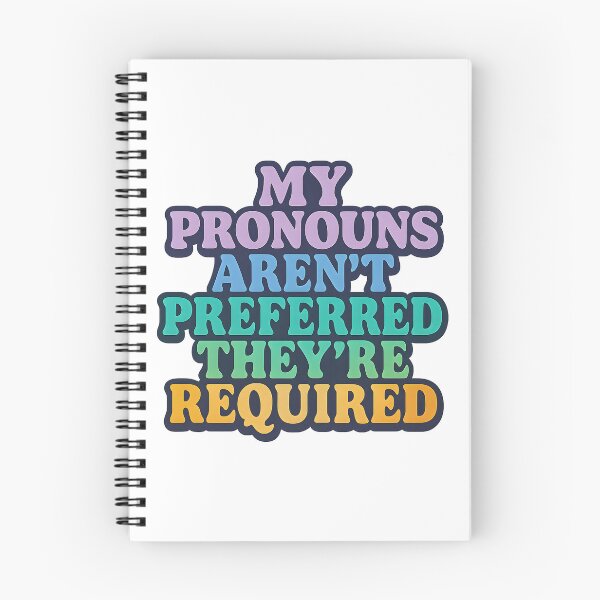 Item preview, My Pronouns Aren't Preferred They're Required – Bold Pride Art designed and sold by Haus Of Sin.