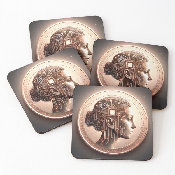 Item preview, Crypto lady Coin I designed and sold by ajhaetinger2.