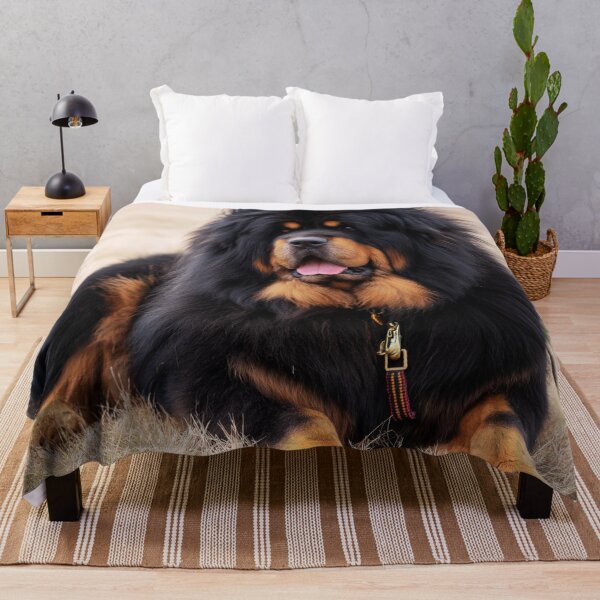 Item preview, Tibetan Mastiff Dog Portrait designed and sold by TheAnimalZ00.
