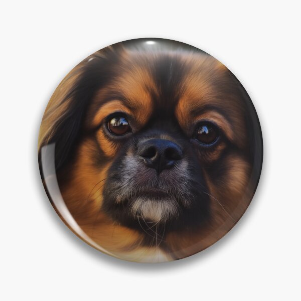Item preview, Cute Tibetan Spaniel Dog Portrait Outdoors designed and sold by TheAnimalZ00.