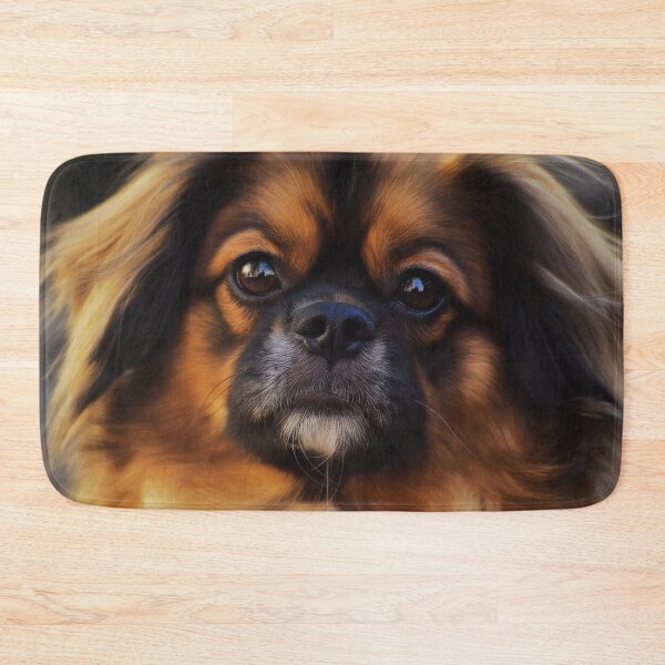 Item preview, Cute Tibetan Spaniel Dog Portrait Outdoors designed and sold by TheAnimalZ00.