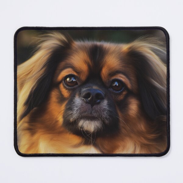Item preview, Cute Tibetan Spaniel Dog Portrait Outdoors designed and sold by TheAnimalZ00.