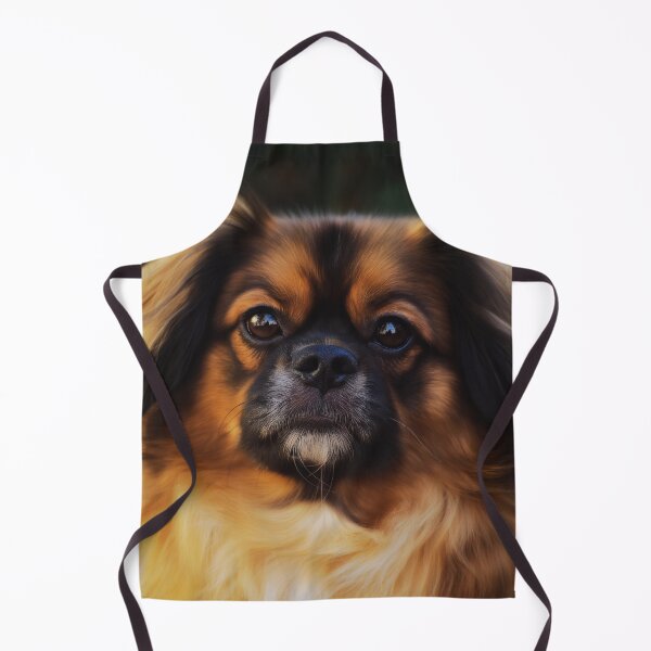 Item preview, Cute Tibetan Spaniel Dog Portrait Outdoors designed and sold by TheAnimalZ00.