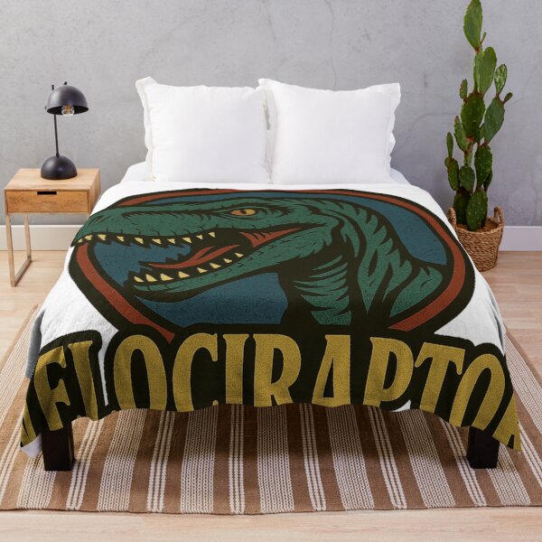 Item preview, Ferocious Retro Dino Velociraptor designed and sold by JonelleTshirts.