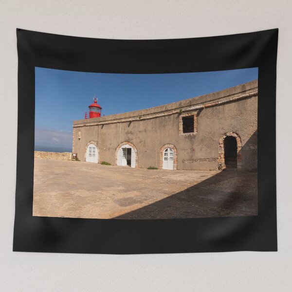 Item preview, Nazaré Portugal Lighthouse And Terrace designed and sold by PsychoAlien.com.