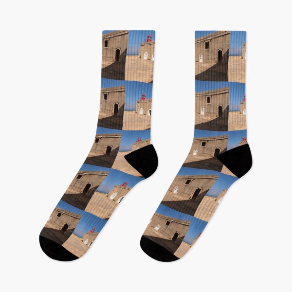 Item preview, Nazaré Portugal Lighthouse And Terrace designed and sold by PsychoAlien.com.