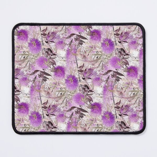 Item preview, Bottlebrush Tree Pattern in Purple designed and sold by Artistestella.