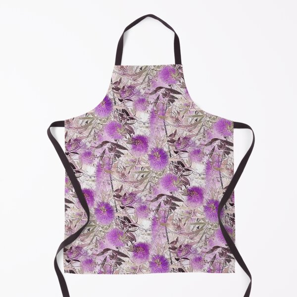 Item preview, Bottlebrush Tree Pattern in Purple designed and sold by Artistestella.