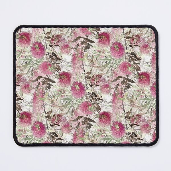Item preview, Bottlebrush Tree Pattern in Pink designed and sold by Artistestella.