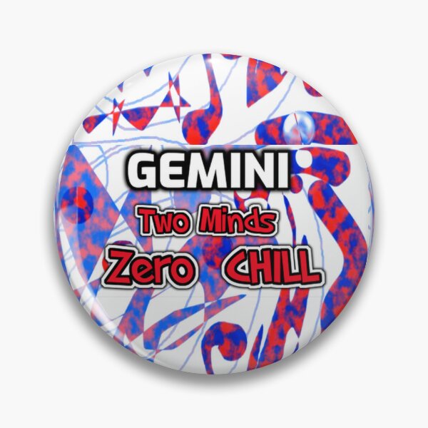 Item preview, Gemini two minds zero chill funny saying designed and sold by SmashingDeals.