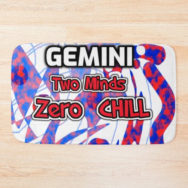 Item preview, Gemini two minds zero chill funny saying designed and sold by SmashingDeals.