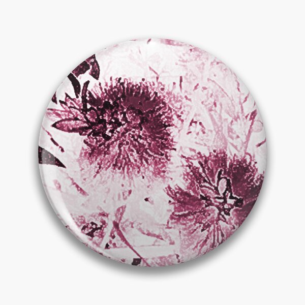 Item preview, Bottlebrush Tree Pattern in Monochromatic Burgundy designed and sold by Artistestella.