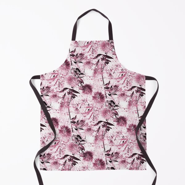 Item preview, Bottlebrush Tree Pattern in Monochromatic Burgundy designed and sold by Artistestella.
