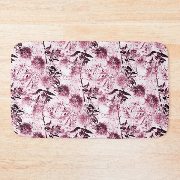 Item preview, Bottlebrush Tree Pattern in Monochromatic Burgundy designed and sold by Artistestella.