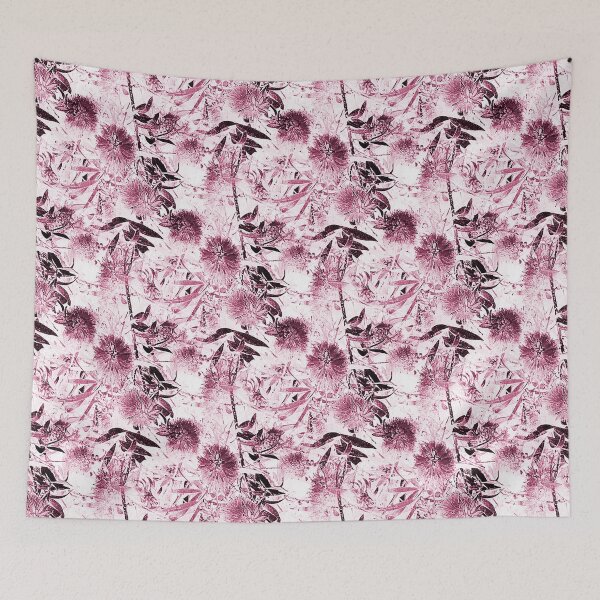 Item preview, Bottlebrush Tree Pattern in Monochromatic Burgundy designed and sold by Artistestella.