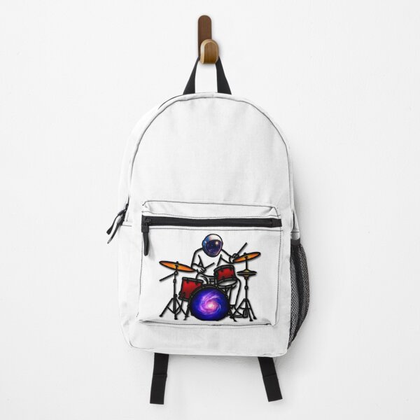 Item preview, Casual astronaut playing the drums designed and sold by gallardostudio.